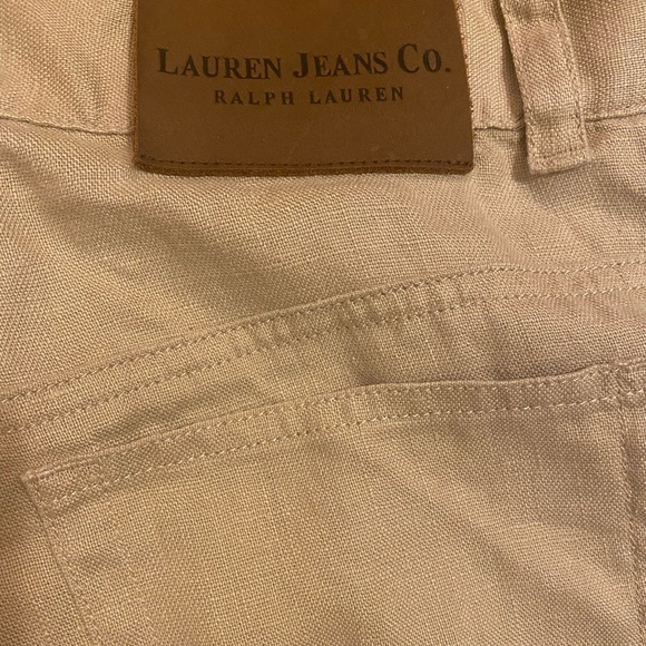 Ralph Lauren linen capris - size 4 - Picture 6 of 6
